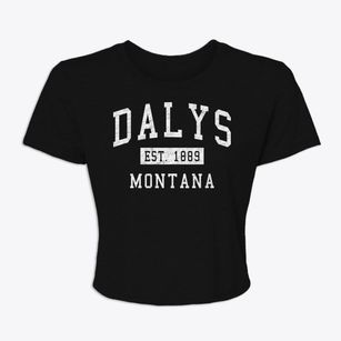 Dalys Montana Classic Established Women's Crop Top
