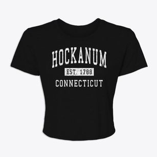 Hockanum Connecticut Classic Established Women's Crop Top