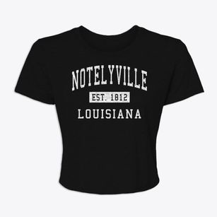 Notelyville Louisiana Classic Established Women's Crop Top