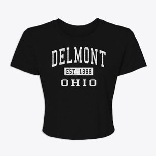 Delmont Ohio Classic Established Women's Crop Top