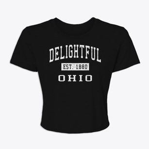 Delightful Ohio Classic Established Women's Crop Top