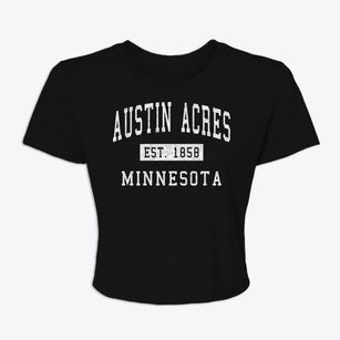 Austin Acres Minnesota Classic Established Women's Crop Top
