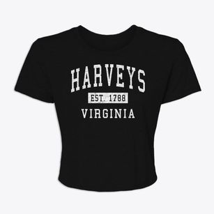 Harveys Virginia Classic Established Women's Crop Top