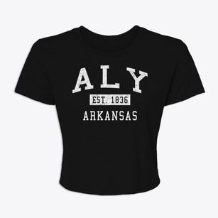 Aly Arkansas Classic Established Women's Crop Top