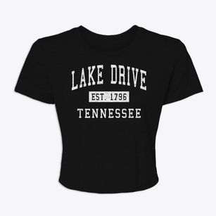 Lake Drive Tennessee Classic Established Women's Crop Top