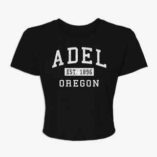 Adel Oregon Classic Established Women's Crop Top