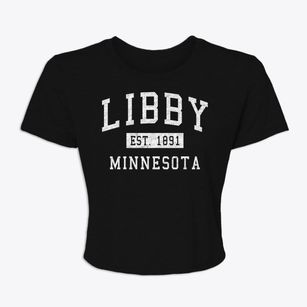 Libby Minnesota Classic Established Women's Crop Top