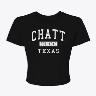 Chatt Texas Classic Established Women's Crop Top