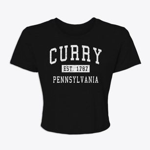 Curry Pennsylvania Classic Established Women's Crop Top