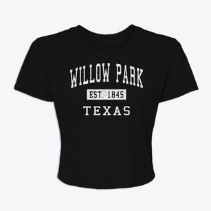 Willow Park Texas Classic Established Women's Crop Top
