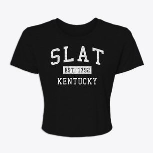 Slat Kentucky Classic Established Women's Crop Top