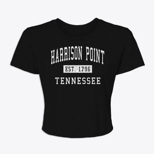 Harrison Point Tennessee Classic Established Women's Crop Top