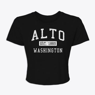 Alto Washington Classic Established Women's Crop Top