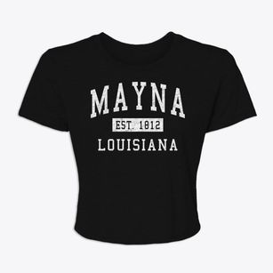 Mayna Louisiana Classic Established Women's Crop Top