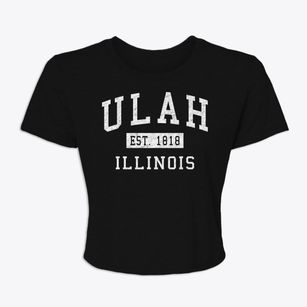 Ulah Illinois Classic Established Women's Crop Top