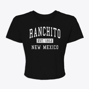 Ranchito New Mexico Classic Established Women's Crop Top