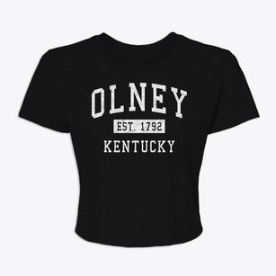 Olney Kentucky Classic Established Women's Crop Top