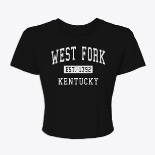 West Fork Kentucky Classic Established Women's Crop Top