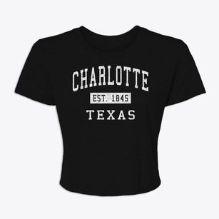 Charlotte Texas Classic Established Women's Crop Top