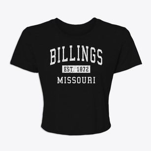 Billings Missouri Classic Established Women's Crop Top