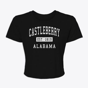Castleberry Alabama Classic Established Women's Crop Top