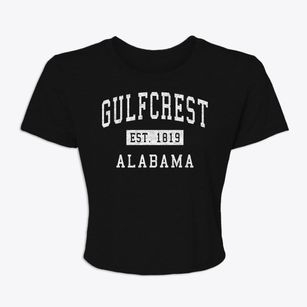 Gulfcrest Alabama Classic Established Women's Crop Top