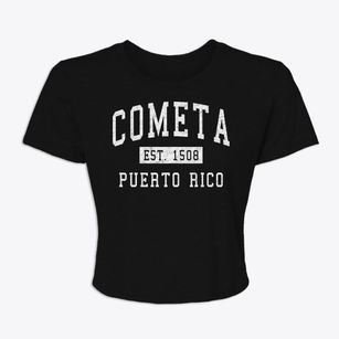Cometa Puerto Rico Classic Established Women's Crop Top
