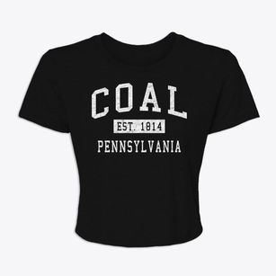 Coal Pennsylvania Classic Established Women's Crop Top