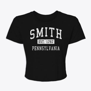 Smith Pennsylvania Classic Established Women's Crop Top