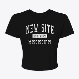 New Site Mississippi Classic Established Women's Crop Top