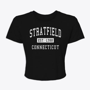 Stratfield Connecticut Classic Established Women's Crop Top