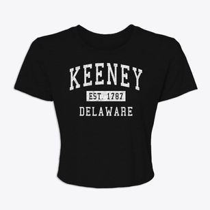 Keeney Delaware Classic Established Women's Crop Top