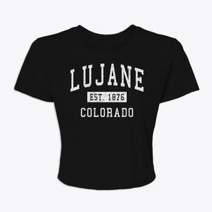 Lujane Colorado Classic Established Women's Crop Top