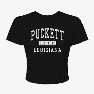 Puckett Louisiana Classic Established Women's Crop Top