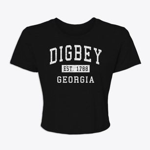 Digbey Georgia Classic Established Women's Crop Top