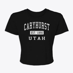 Caryhurst Utah Classic Established Women's Crop Top