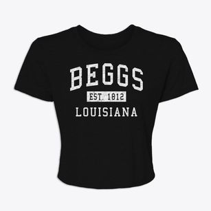 Beggs Louisiana Classic Established Women's Crop Top