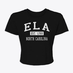Ela North Carolina Classic Established Women's Crop Top
