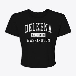 Delkena Washington Classic Established Women's Crop Top