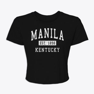 Manila Kentucky Classic Established Women's Crop Top