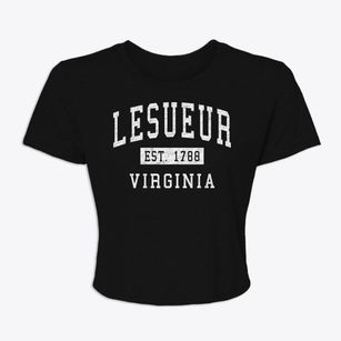 Lesueur Virginia Classic Established Women's Crop Top