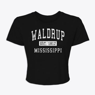 Waldrup Mississippi Classic Established Women's Crop Top