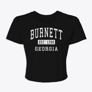 Burnett Georgia Classic Established Women's Crop Top