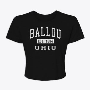Ballou Ohio Classic Established Women's Crop Top
