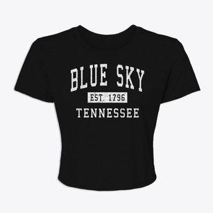 Blue Sky Tennessee Classic Established Women's Crop Top