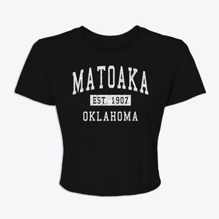 Matoaka Oklahoma Classic Established Women's Crop Top