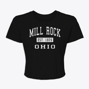 Mill Rock Ohio Classic Established Women's Crop Top