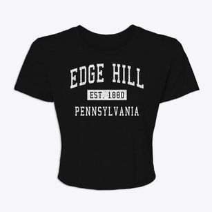 Edge Hill Pennsylvania Classic Established Women's Crop Top