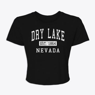 Dry Lake Nevada Classic Established Women's Crop Top