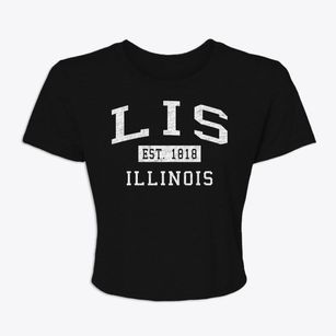 Lis Illinois Classic Established Women's Crop Top